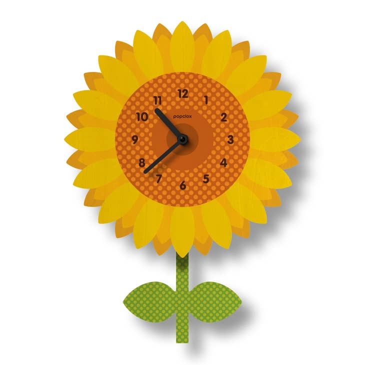 Sunflower Clock