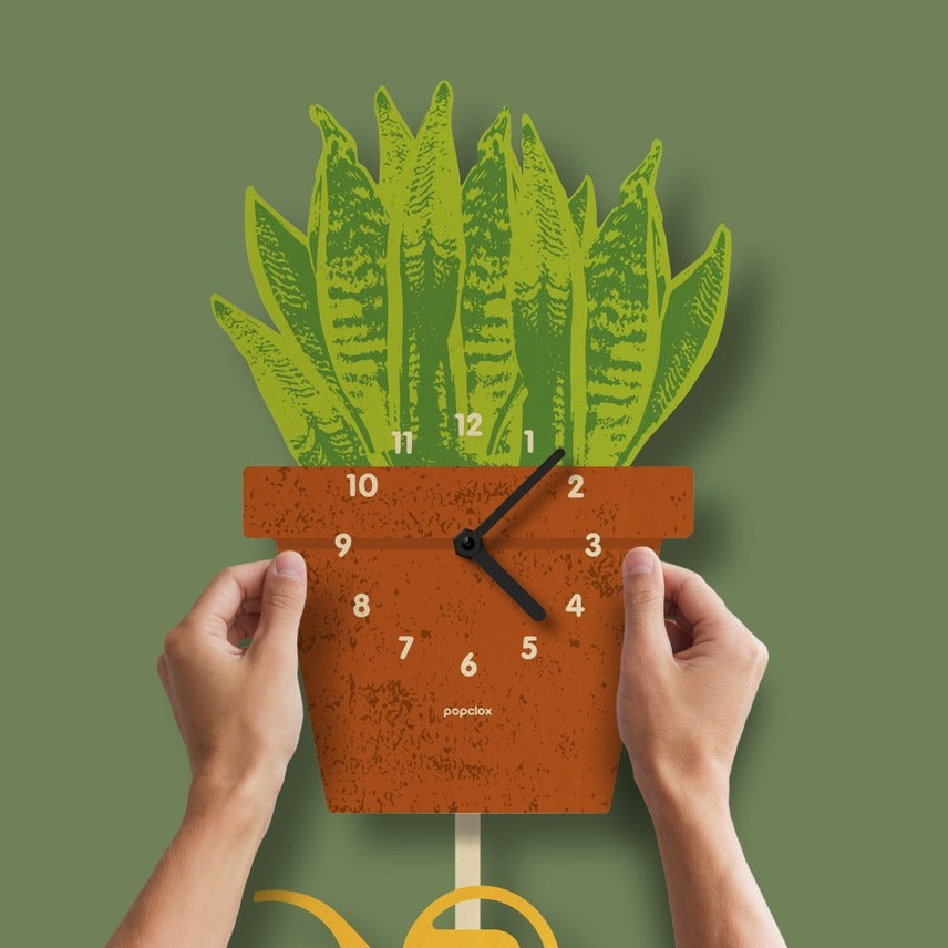 Houseplant Clock