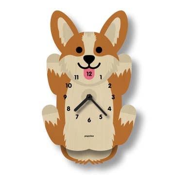 Corgi Clock