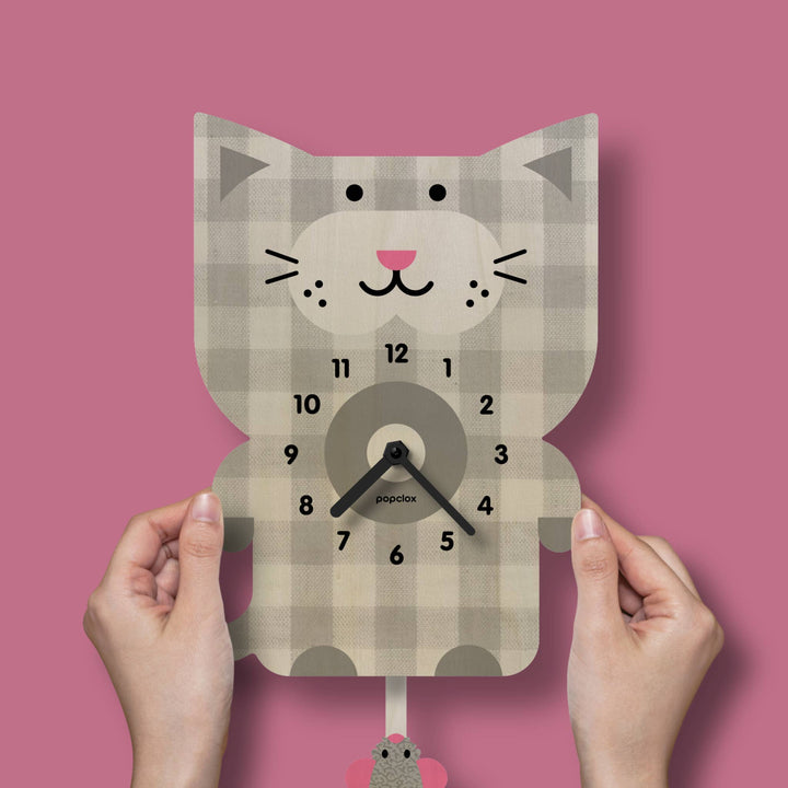 Cat Pendulum Clock