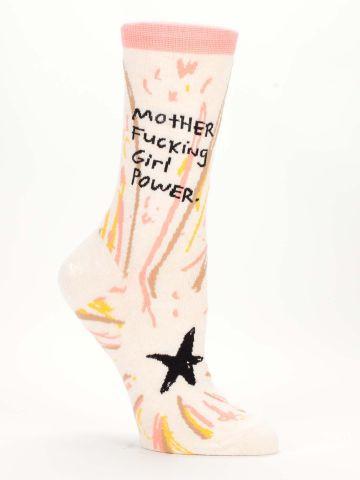 Motherf*cking Girl Power Crew Socks