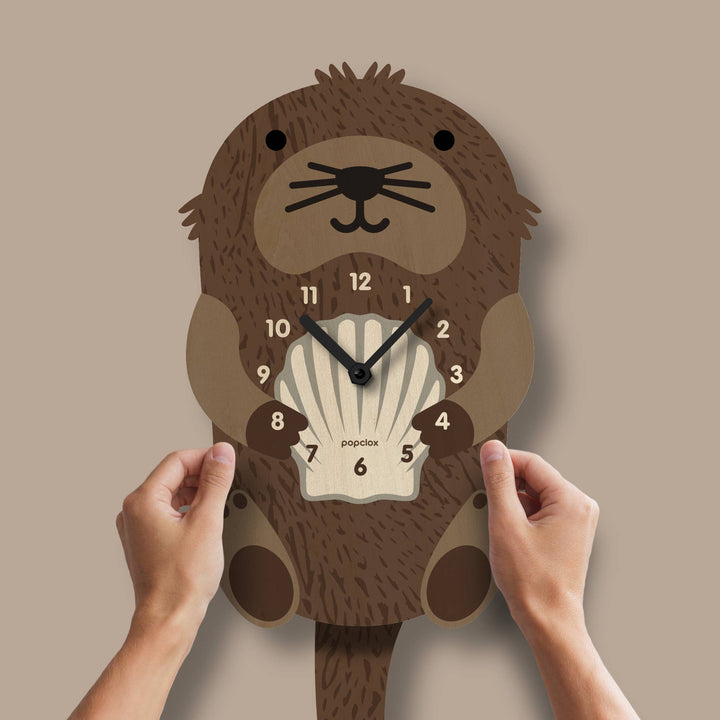 Otter Pendulum Clock