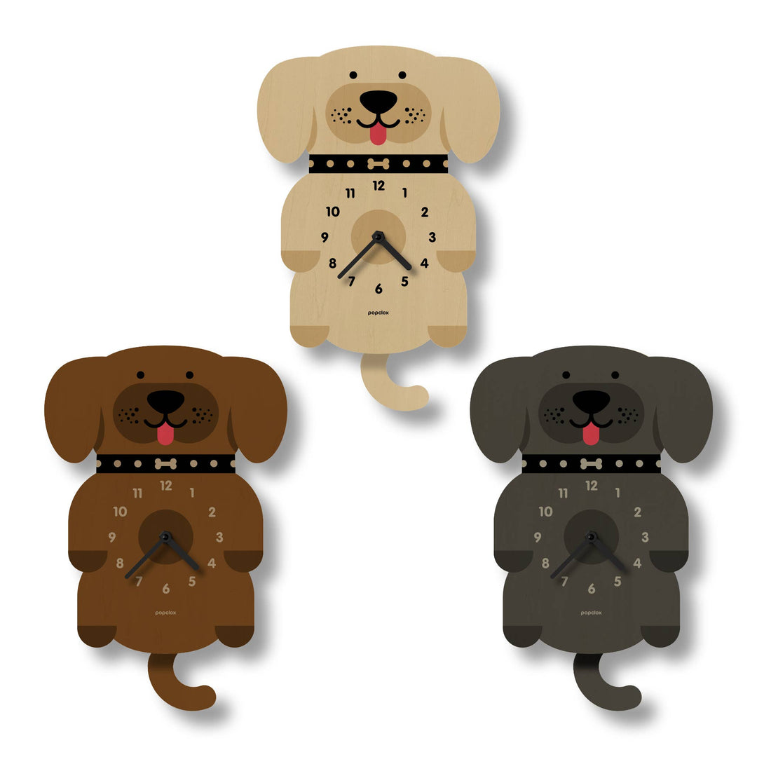 Puppy Pendulum Clock