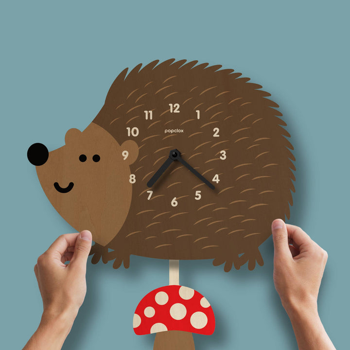 Hedgehog Pendulum Clock