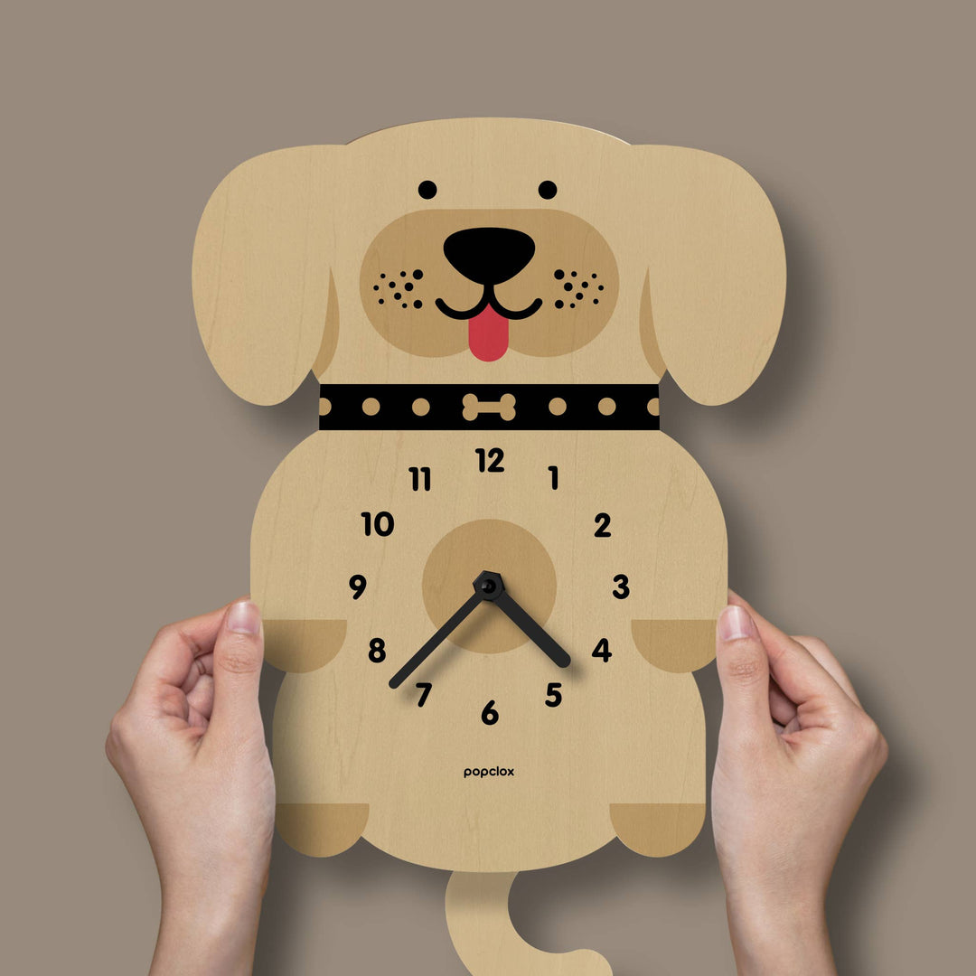 Puppy Pendulum Clock