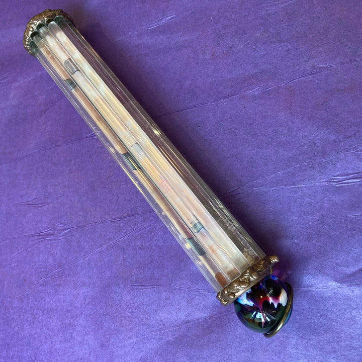 Ribbed Glass Vintage Kaleidoscope