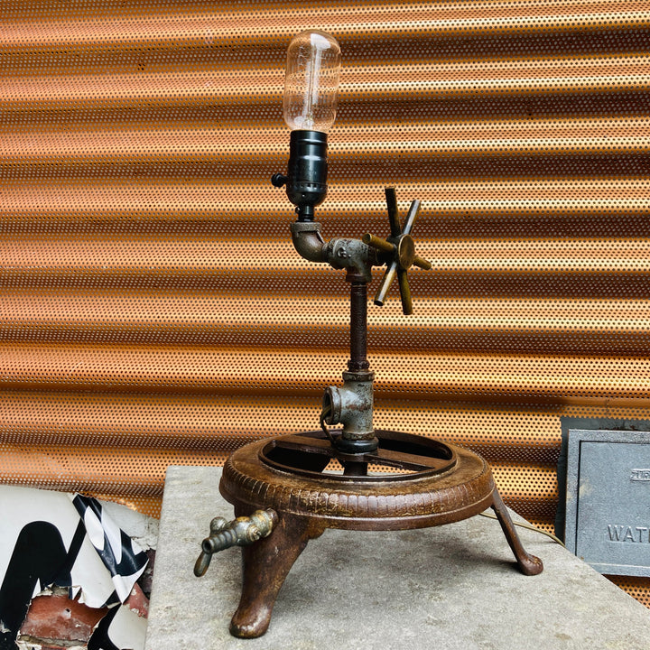 Bunsen Burner Lamp