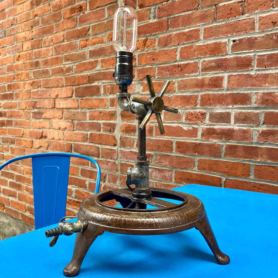 Bunsen Burner Lamp