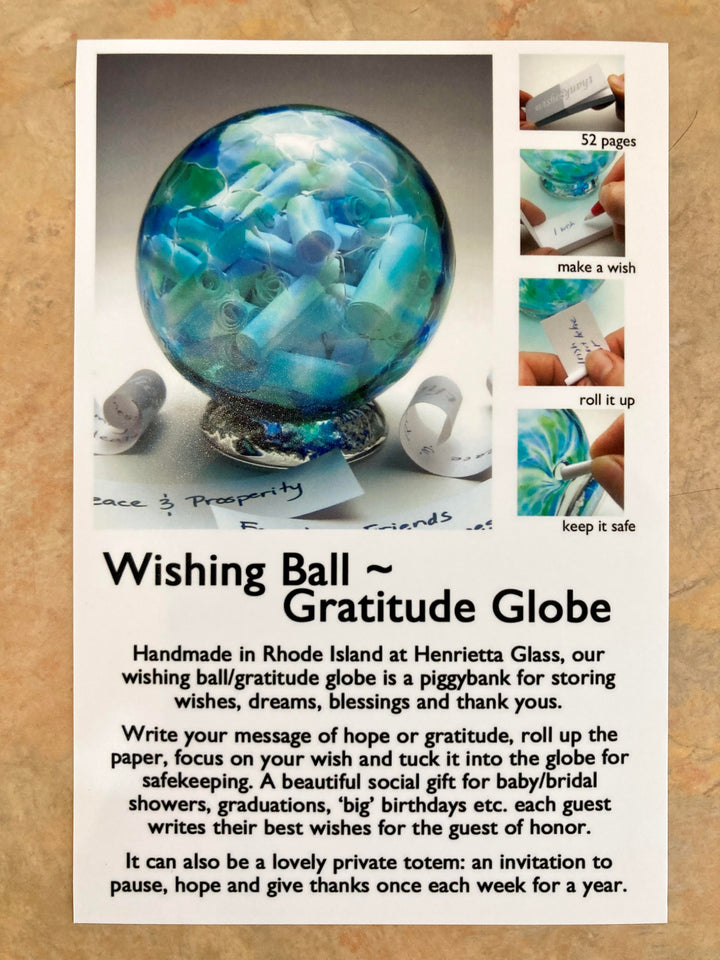 Gratitude Globe Hannah