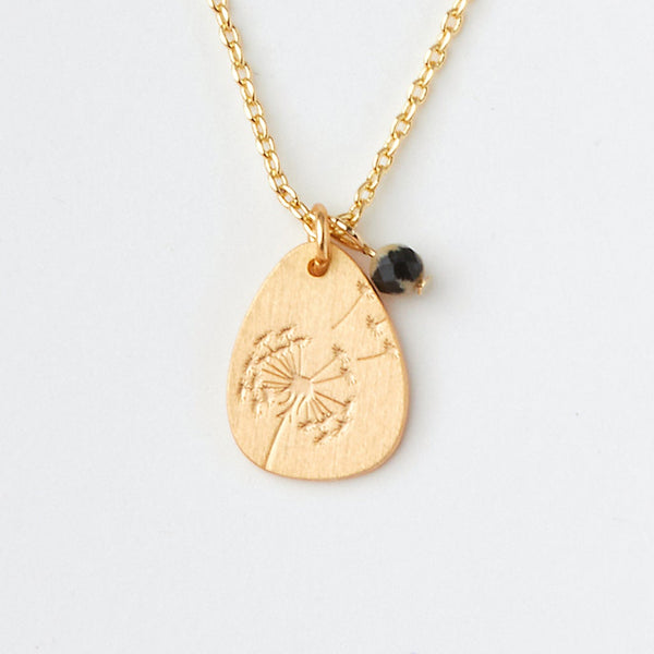 Intention Charm Necklace Dalmatian + G