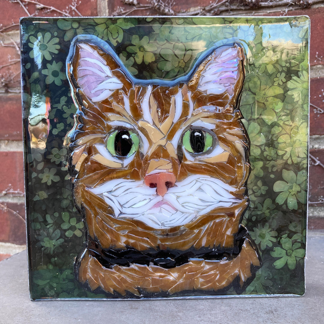 Tiger Cat Mosaic