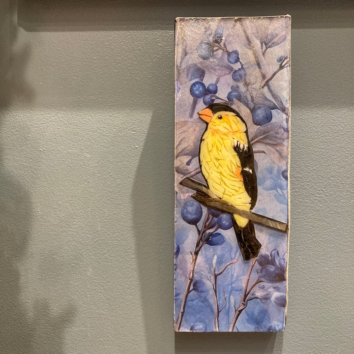 Yellow Finch Mosaic