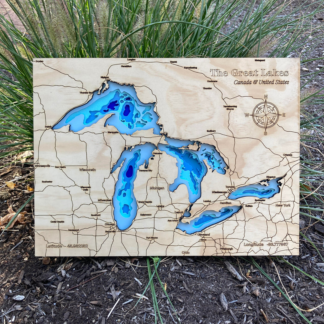 Great Lakes Map