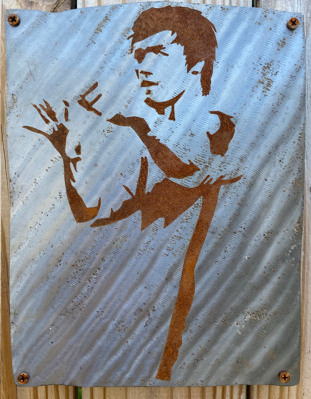 Rusted Bruce Lee