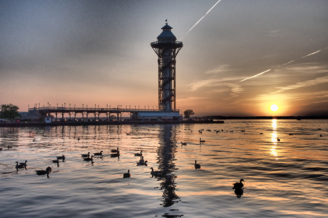 Dobbins Landing Sunset Just Ducky