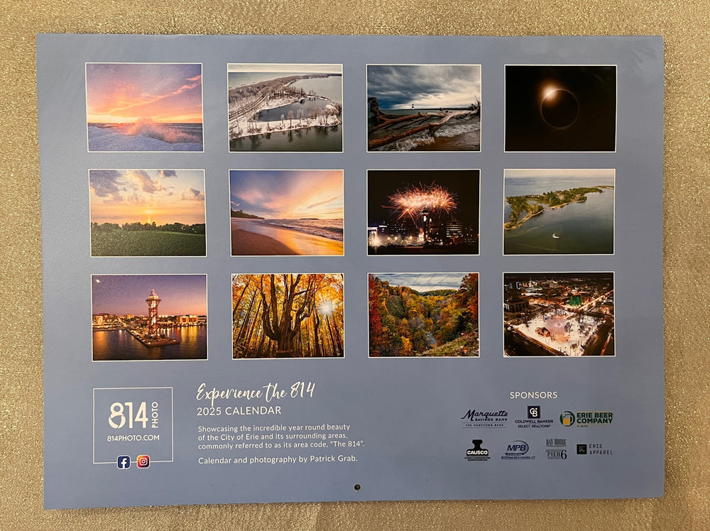 814 Photo Calendar 2025