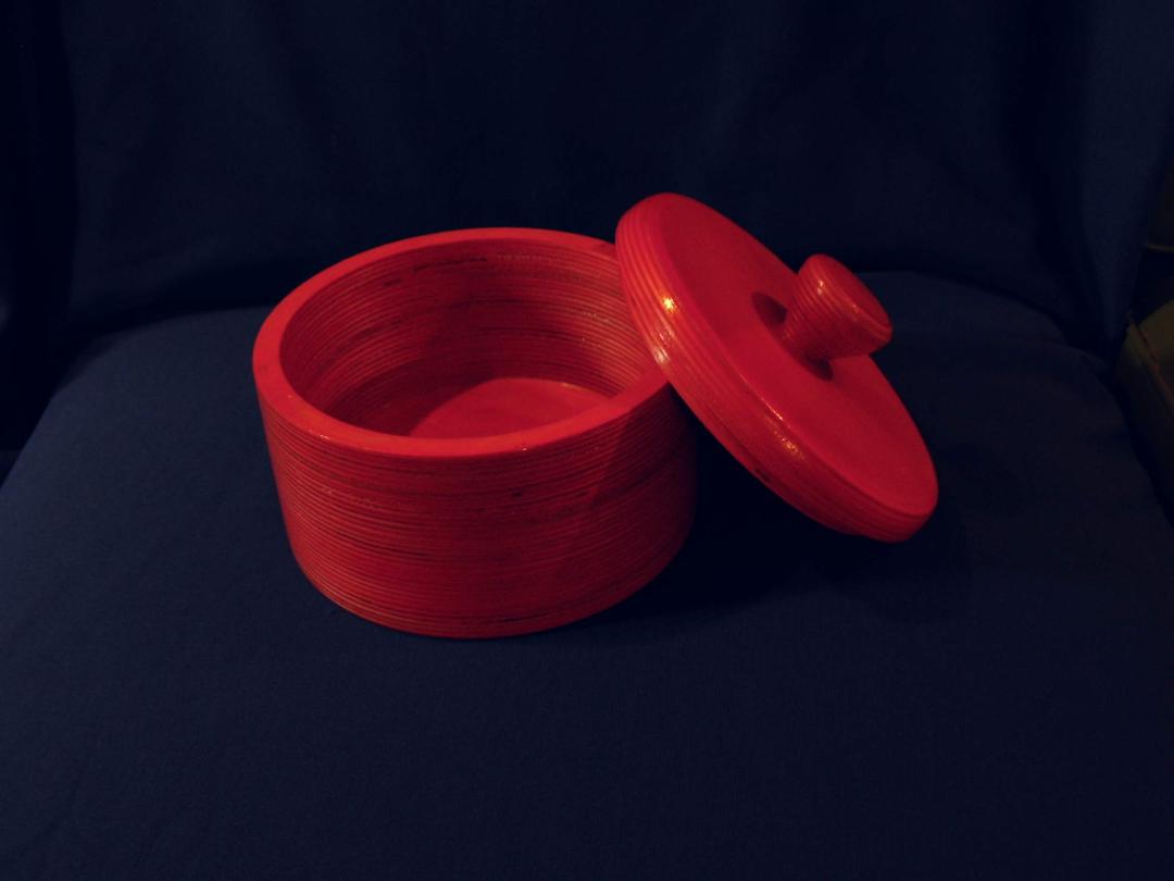 Red Round Box