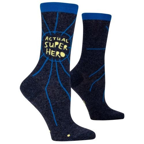 Actual Superhero Crew Socks