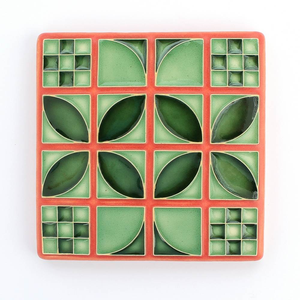 Tile Lattice Red + Green