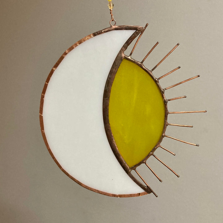 Sun + Moon Suncatcher