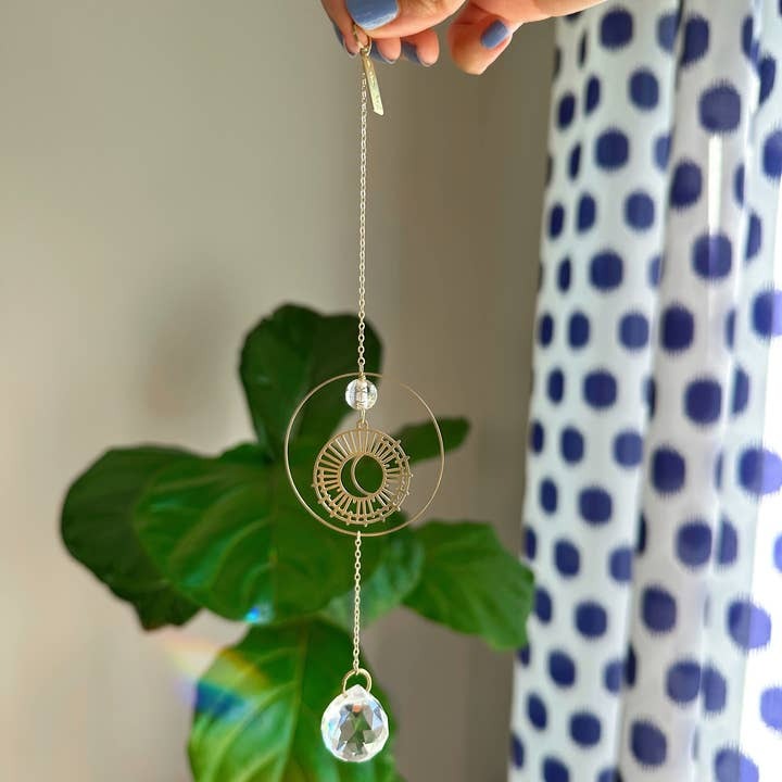 Sun and Moon Suncatcher