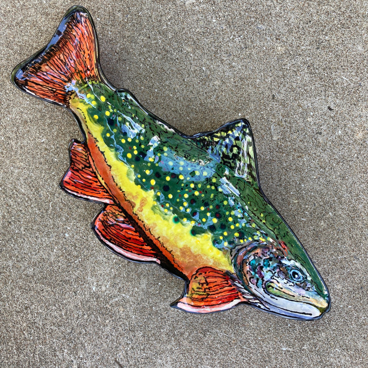 Trout Shaped Bowl