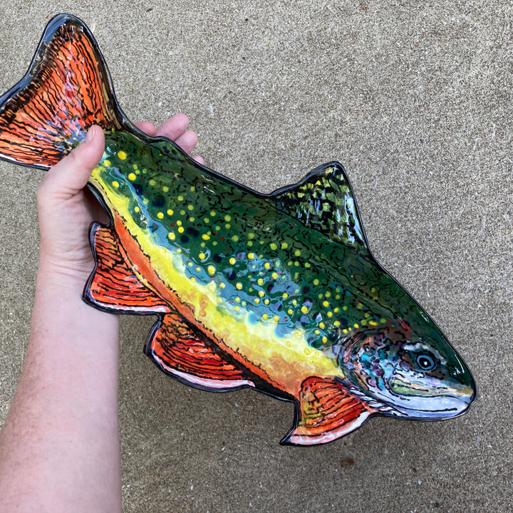 Trout Shaped Bowl