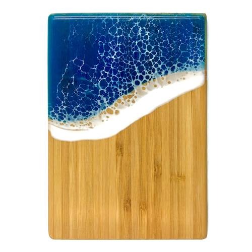 Ocean Wave Cheese Board Ocean Blue V