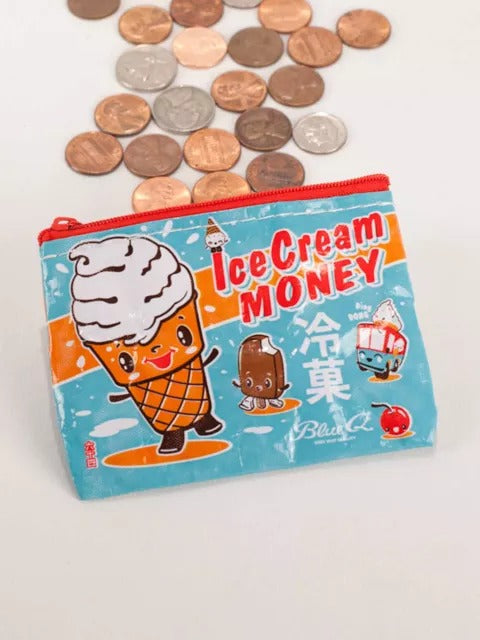 Coin Purse Ice Cream Money