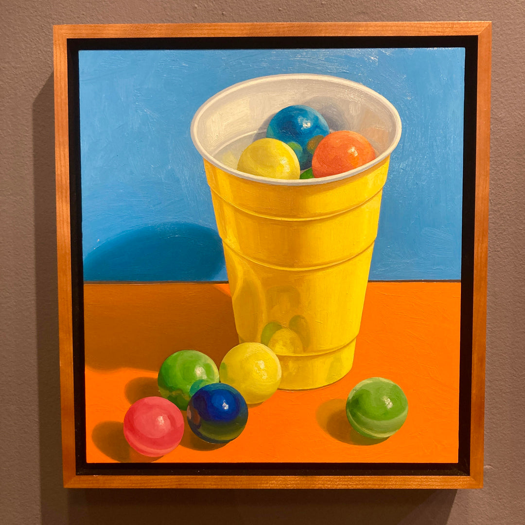 Yellow Cup and Balls