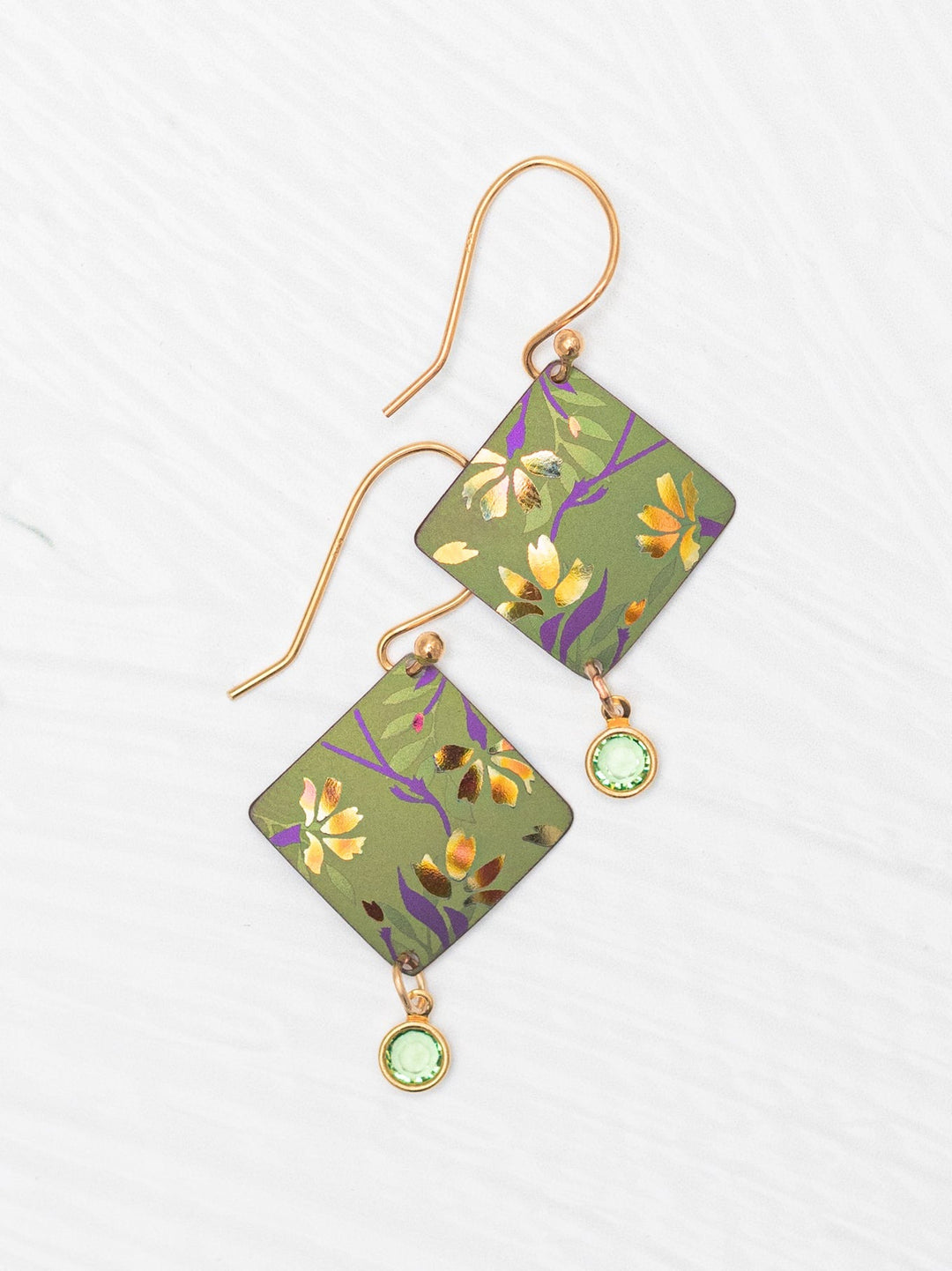 Garden Sonnet Earrings Green