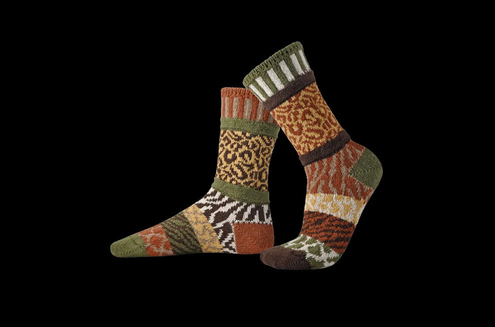 Adult Crew Socks Savanna