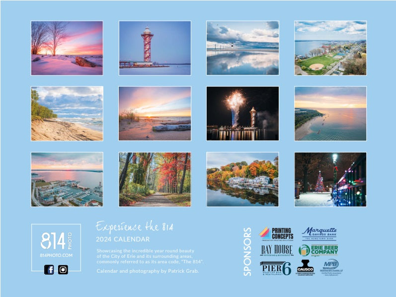 814 Photo Calendar 2024