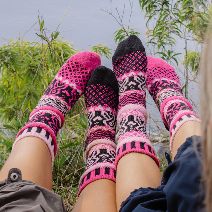 Adult Crew Socks Pinktober