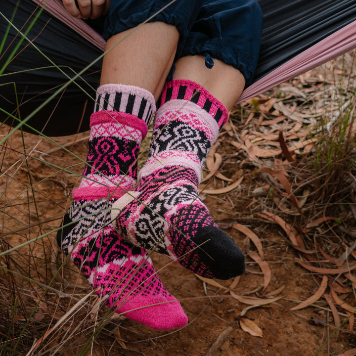 Adult Crew Socks Pinktober