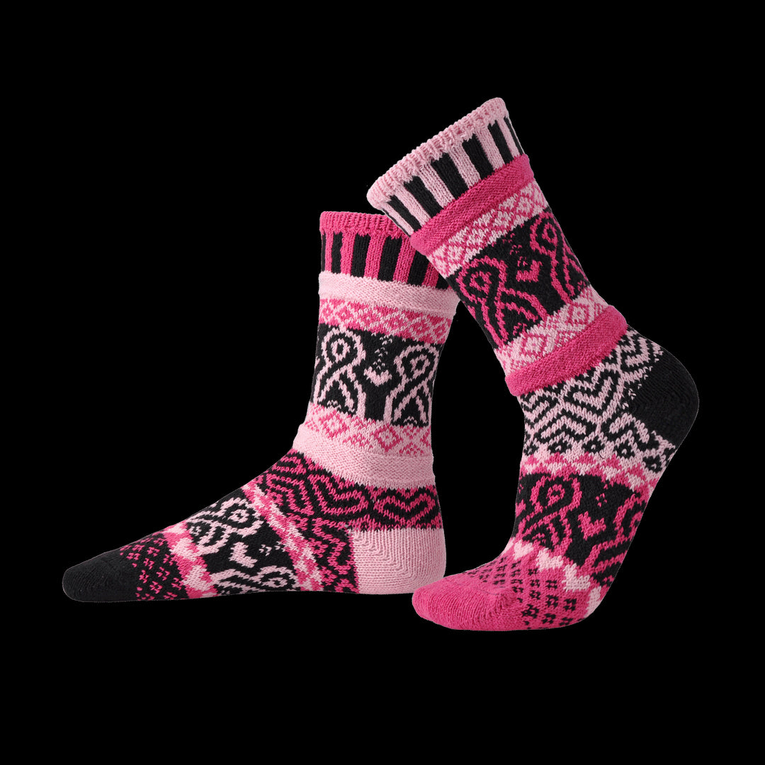 Adult Crew Socks Pinktober