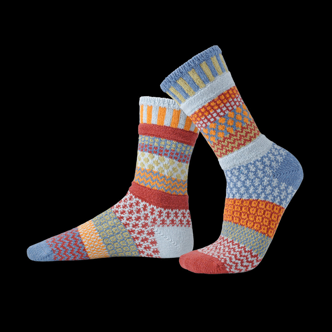 Adult Crew Socks Fig