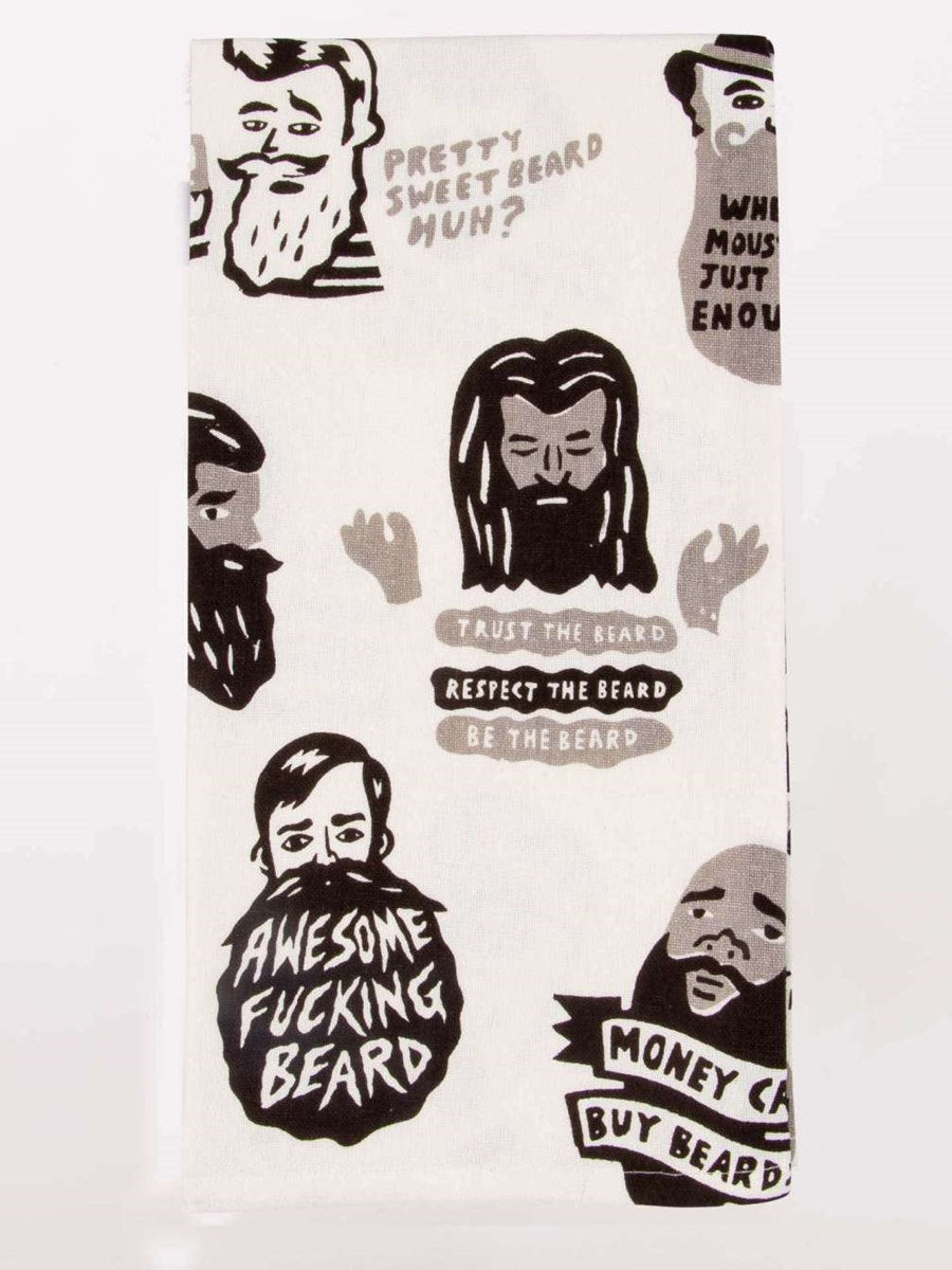 Awesome F*cking Beard Dish Towel