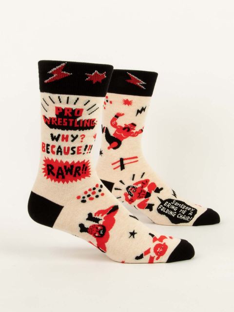 Pro Wrestling Men's Socks