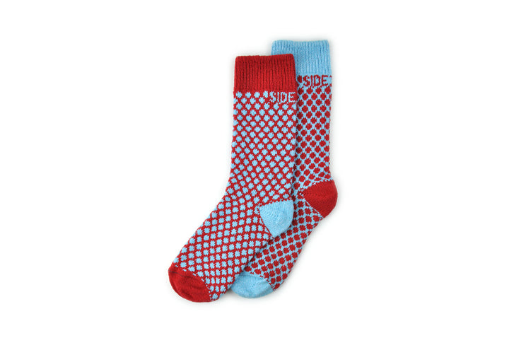 Sidekick Socks Jamison Cherry Bomb