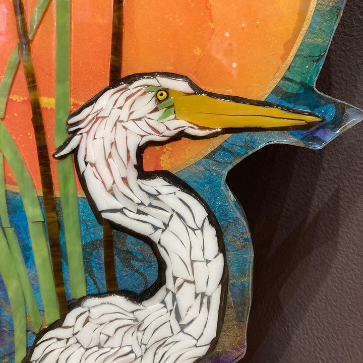 Large Heron Cut Out