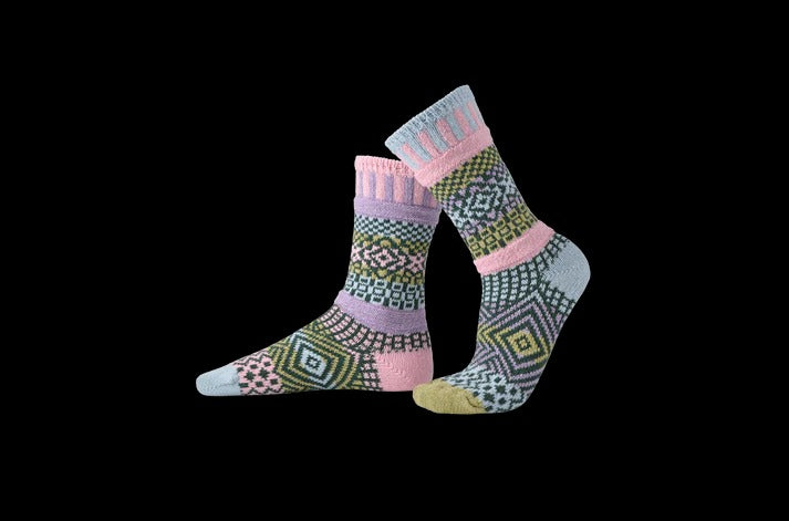 Adult Crew Socks Lilac