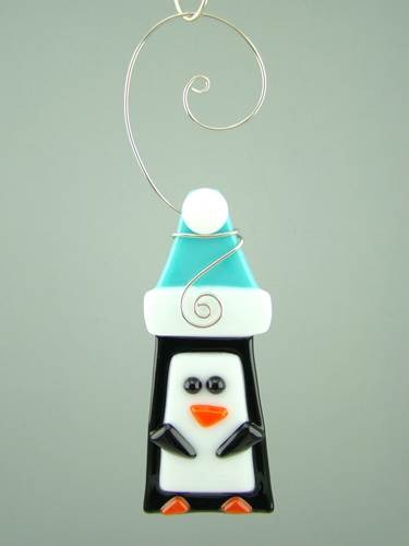 Penguin Aqua Hat