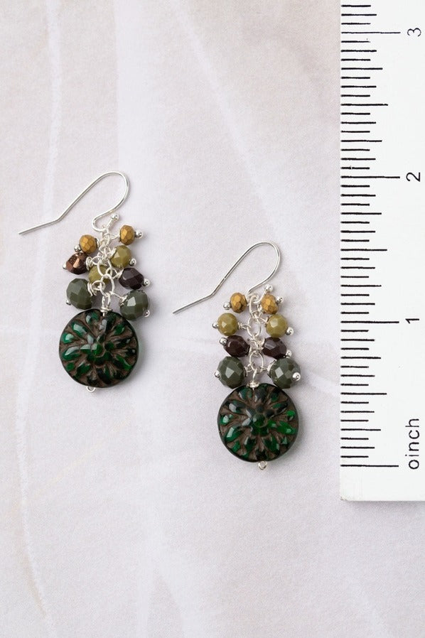 Promise Crystal Earrings Czech Glass