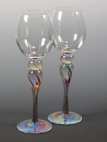 Wine Goblet Set Rainbow