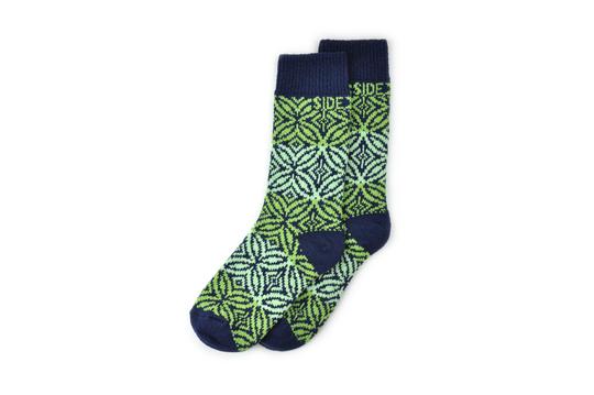 Sidekick Socks Rosemont Jade