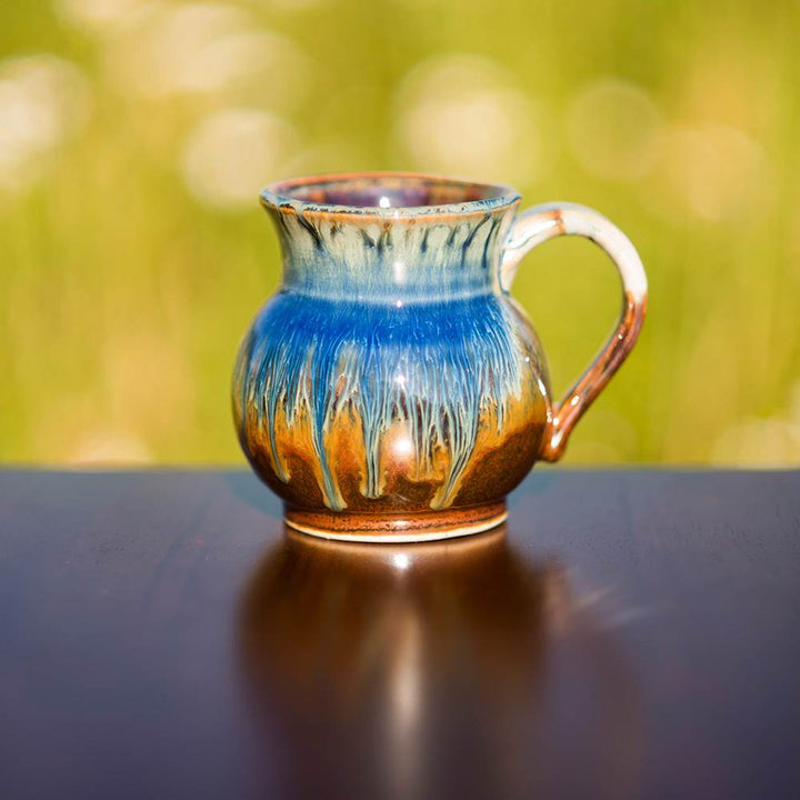 Round Mug Amber Blue