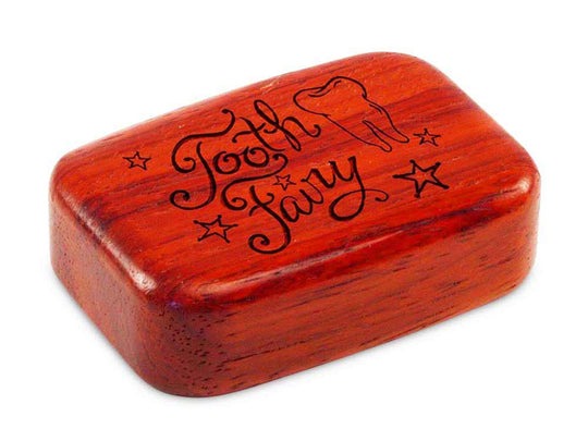 3" Secret Box Padauk Tooth Fairy