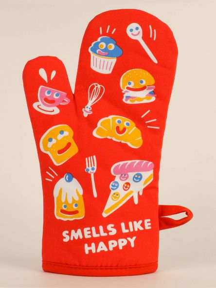 Smells Like Happy Oven Mitt