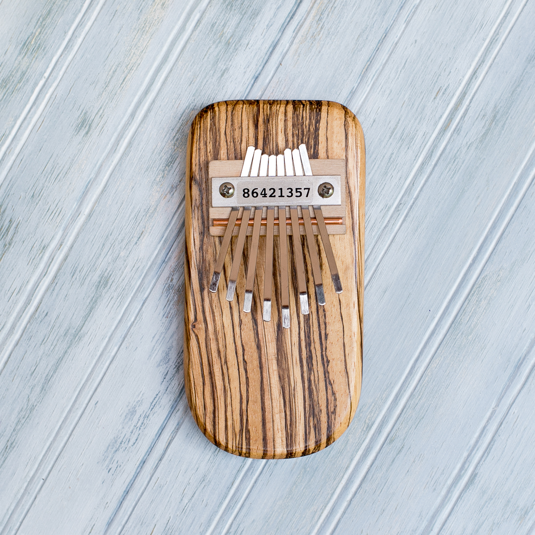 Zebra Wood Thumbpiano